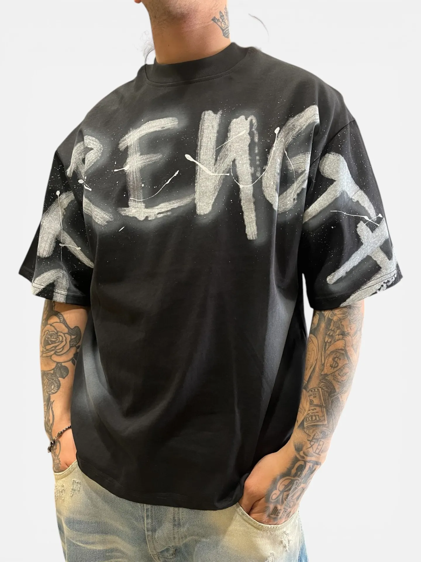 T-shirt "Strength" Black - Thumb 1