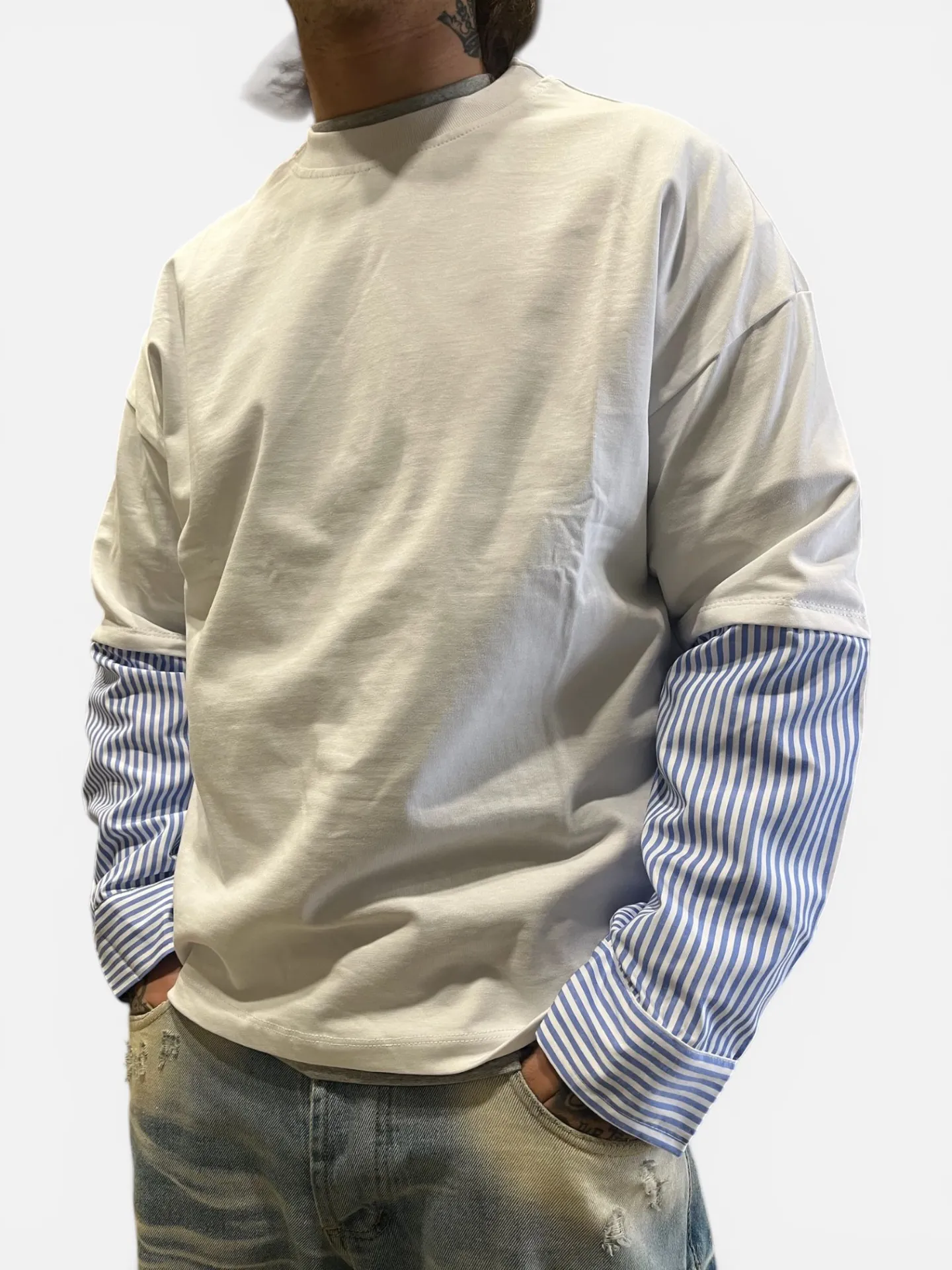 T-shirt "Double Longsleeve" White