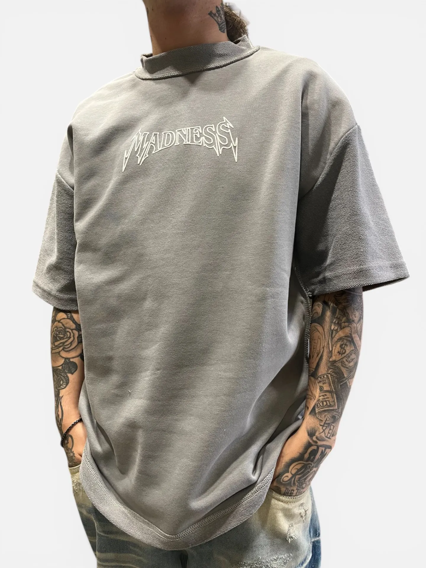 T-Shirt "Madness" Grey - Thumb 3
