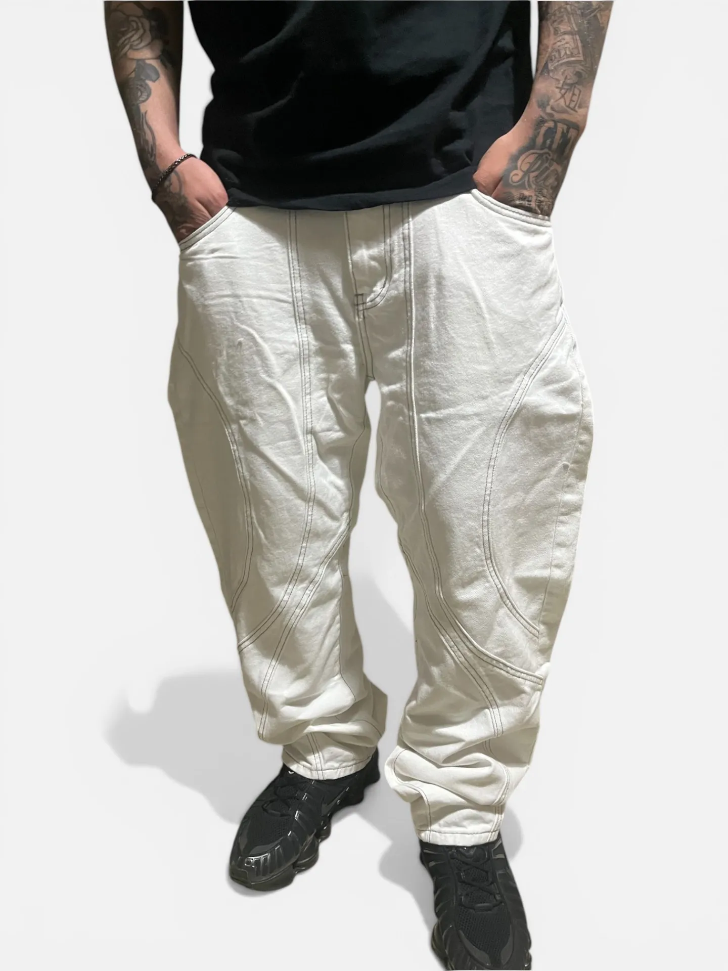 jeans "Baggy" white - Thumb 2
