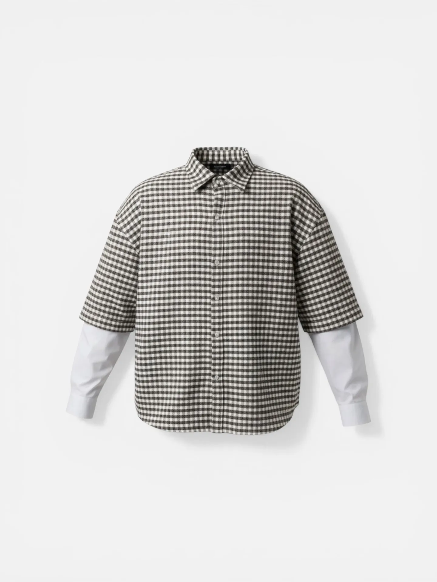 Camicia "double Longsleeve" Brown