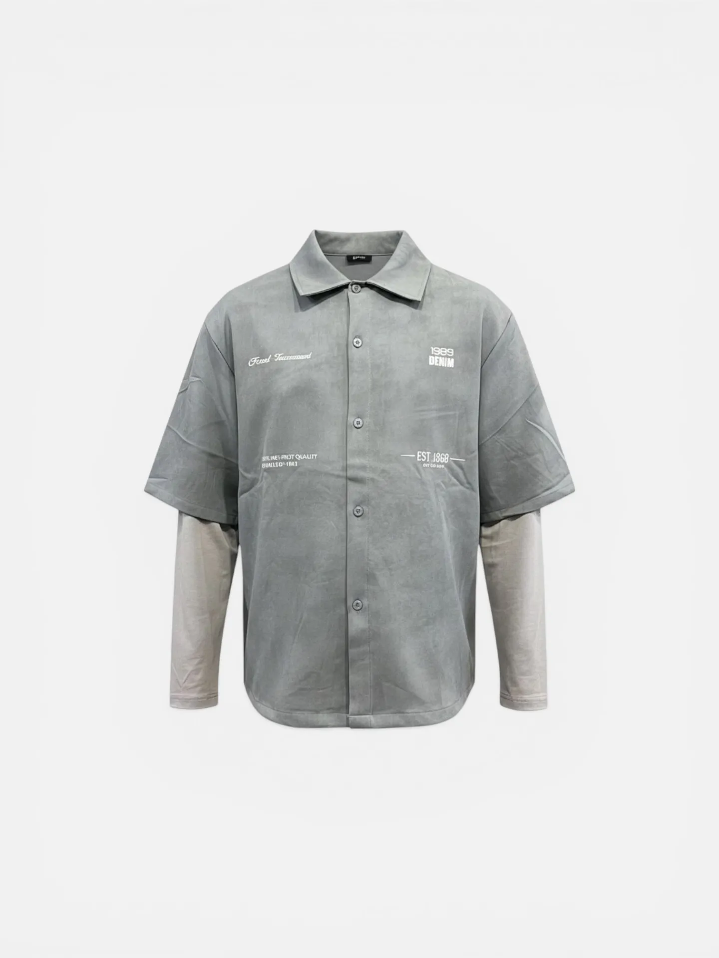 Camicia "Sand Denim" Grey