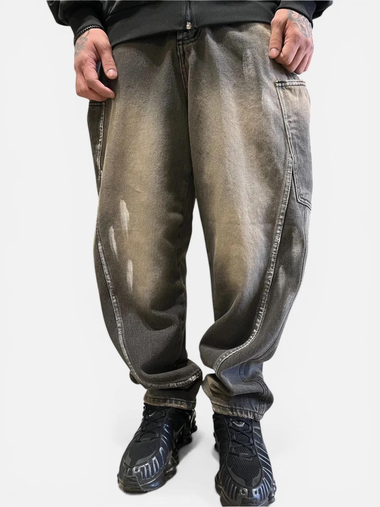 jeans "baggy" grey - Thumb 2