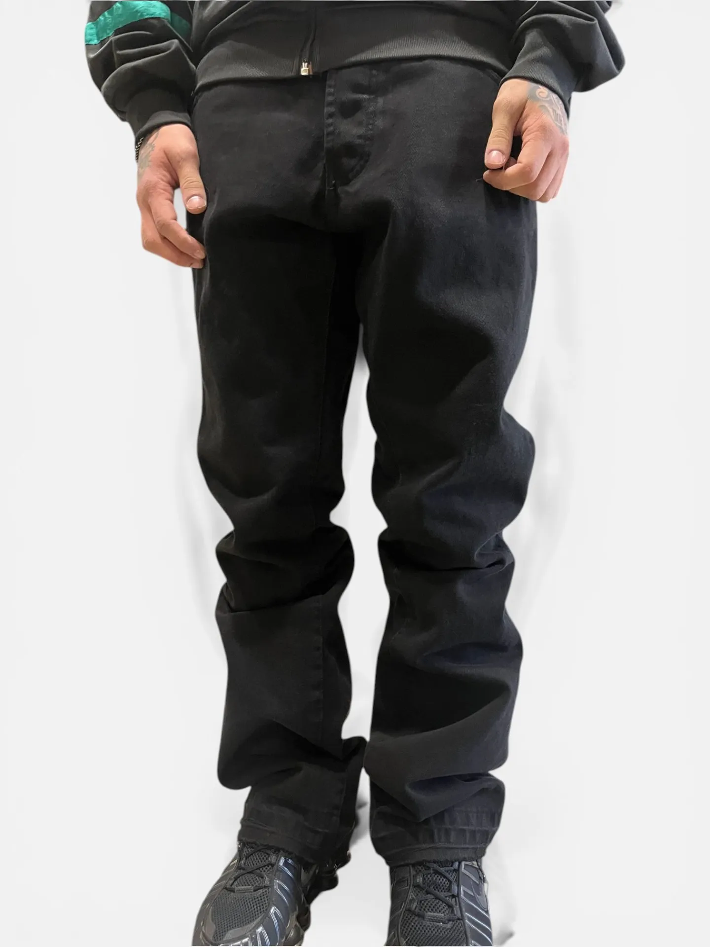 Jeans "Midnight Black" flared - Thumb 2