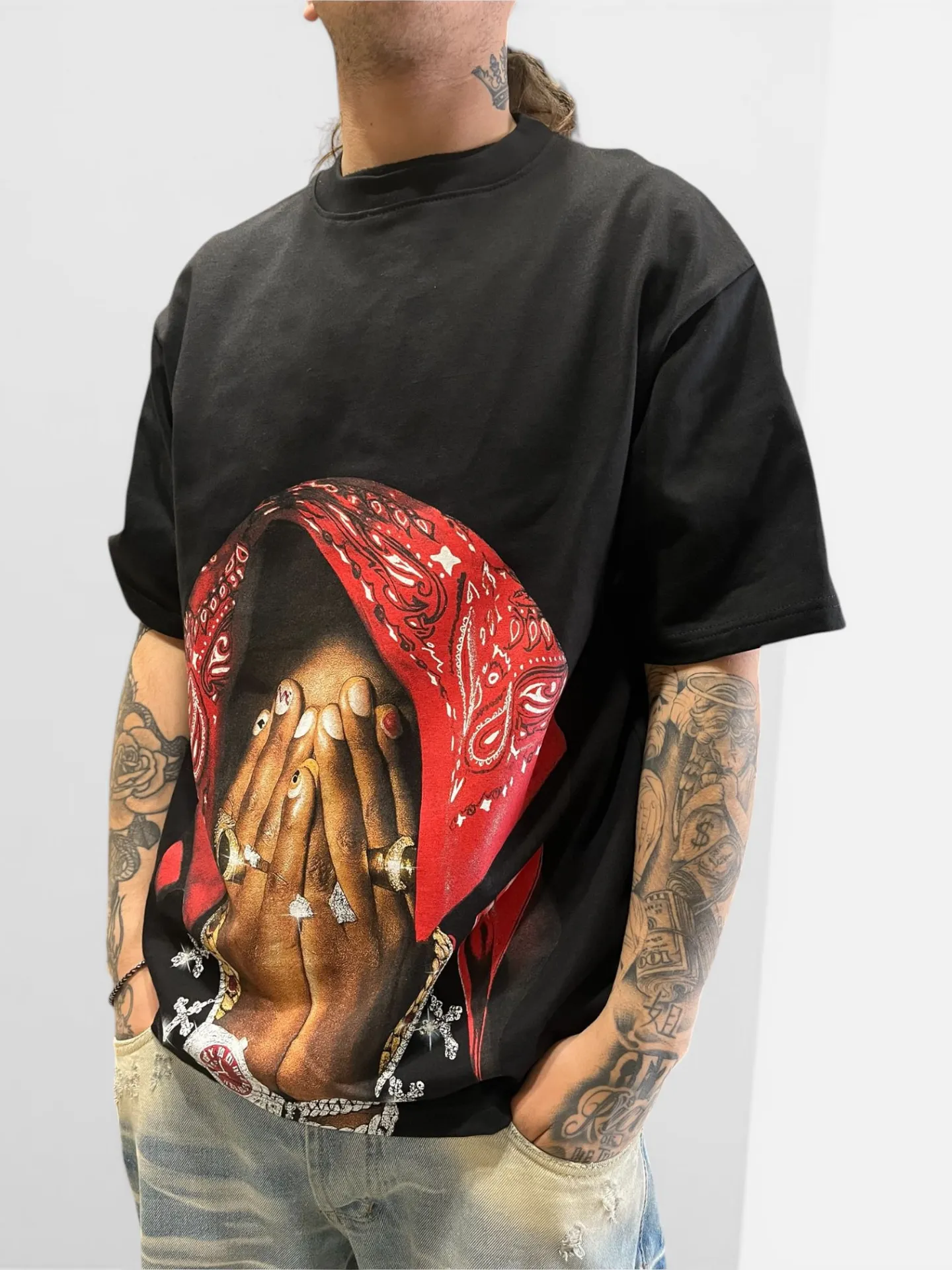 T-shirt "gang" black - Thumb 2